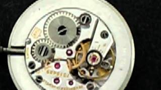 Piaget Blue Dial Watch Movement  Running GP1 7315489 [upl. by Codee726]