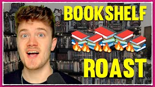 Your bookshelves Are HORRIFYING 📚💀 Bookshelf Roast [upl. by Alamat573]