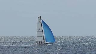 Nacra F18  Spinnaker [upl. by Bevers635]