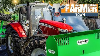 LS19 FarmerTown 50 MAIS verdichten  LANDWIRTSCHAFTS SIMULATOR 19 [upl. by Lahcear]