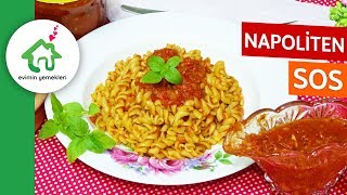 Napoliten Sos Tarifi  Marketlerde Satılan Napoliten Makarna Sosu Nasıl Yapılır [upl. by Levania]