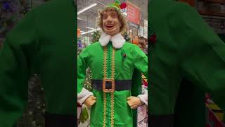 🍭Elf the movie animatronic at Home Depot [upl. by Caro990]