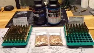 AR15 Loads  55 gr Hornady [upl. by Terena471]