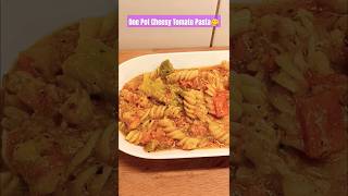 Super Easy One Pot Cheesy Tomato Pasta Recipe😋Kids Favorite Lunchboxtastyyummyshortsdelicious [upl. by Alvarez615]