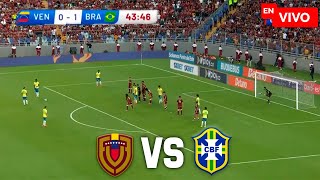 Venezuela vs Brasil EN VIVO  ELIMINATORIAS CONMEBOL 2026 [upl. by Sims855]