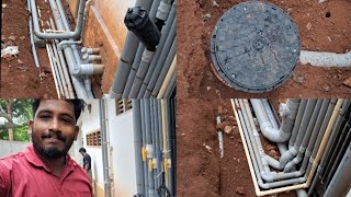 💪പ്ലംബിംഗ് ഇങ്ങനെയായി 🤔 plumbingwork plumbing solarelectrical house elecricalwork [upl. by Tynan]