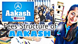 Fees Structure of AAKASH batch scholarship Medicophilic🩺 [upl. by Twila9]