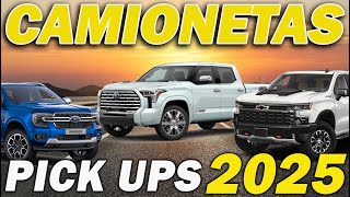 10 CAMIONETAS PICK UPS REVELADAS para 2025  serán las MEJORES del MERCADO [upl. by Yahsel368]