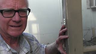 How to install Emtec pocket door hardware this is the first part 2nd part coming soon [upl. by Kopp]