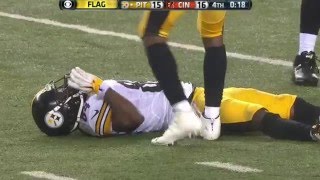 Bengals Vontaze Burfict Hit on Antonio brown [upl. by Stilwell]