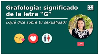 Significado de la letra quotGquot  lo que NO SABÍAS 😮 😍  Curso Online de Grafología 📚 [upl. by Coleman894]