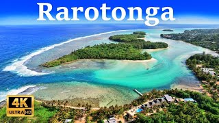 Rarotonga  Cook Islands  Exploring the Beauty of tropical island in 4K UHD [upl. by Xila824]