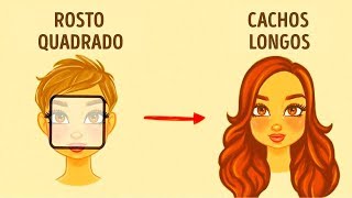 COMO ESCOLHER O MELHOR CORTE DE CABELO PARA O SEU ROSTO [upl. by Aiuqal]