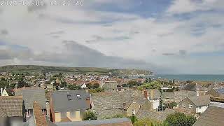 6th August 2024  Wet start sunny later  Swanage Dorset Webcam Timelapse [upl. by Sayce]