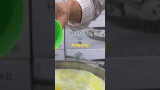 HexClad Cookware  Costco Demo  You are worthy shorts hexclad [upl. by Eelyk]