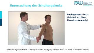 6 Schultergelenk UCH Ortho Untersuchung FAU [upl. by Donovan742]