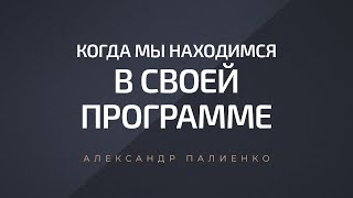 Когда мы находимся в своей программе Александр Палиенко [upl. by Ymled]