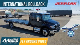 JerrDan Rollback Tow Truck  2025 International MV607 [upl. by Oinimreh545]