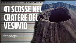 Sciame sismico Vesuvio scosse di terremoto e paura LIngv quotNessun pericolo eruzionequot [upl. by Janice620]