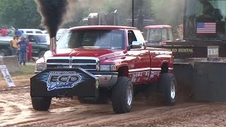 East Coast Pullers Pro Stock Diesel Truck Pull in Boonsboro MD on July 12 2014 [upl. by Jehial]