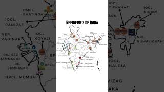 Oil refineries of India [upl. by Gnoix384]