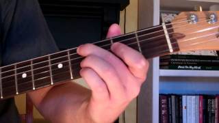 How To Play the Cm9 Chord On Guitar C sharp minor ninth 9th [upl. by Marigolde210]