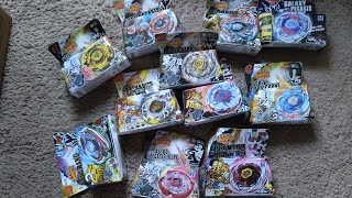 Unboxing a huge lot of Rapidity beyblades from Aliexpress [upl. by Ayrotal741]