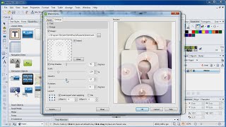 Serif WebPlus X8 Tutorial  Watermarking [upl. by Heti]