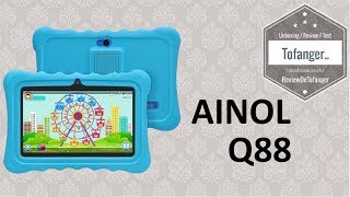 Ainol Q88  Tablette pour enfant 7 pouces  1GB Ram et 8GB Stockage  Unboxing [upl. by Atworth]