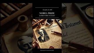 NOBEL PRIZE ALFRED NOBELS LEGACYhistoryfacts shortvideo [upl. by Sorgalim]