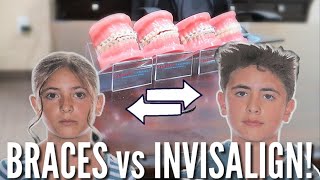 Today is the Day for BRACES vs INVISALIGN  Going to See the Orthodontist 🦷 [upl. by Ardiedak]