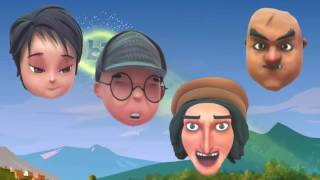 Burka Avenger ANTV Play game Wrong Eyes Jiya Immu mooli Finger Family Song 2 Mei 2017 [upl. by Adnilrev]