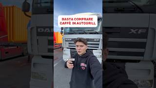 E voi come lo prendete il caffè camion camionista caffe [upl. by Ahsenroc]