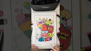 Candy crush part 4 art candy colors sweets drawing diy artandcraft [upl. by Atteloiv]