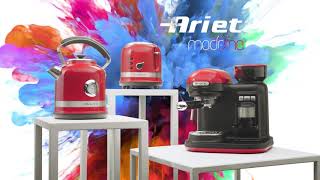 Ariete Moderna Line  Electric Kettle Espresso Machine and 2 Slice Toaster [upl. by Bromley]