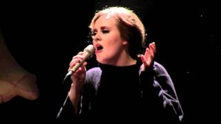 Adele  Hometown Glory live at the Tabernacle London 24 January 2011 [upl. by Coulson]