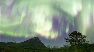 UFO amp Northern Lights in Tromso Norway [upl. by Drummond663]