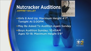 Nutcracker Auditions Take Place Thursday [upl. by Ahsir]