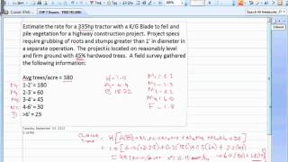 Dozers Example 2 Felling [upl. by Kilan767]