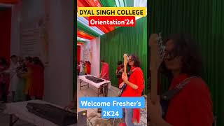 Dyal Singh College Orientation 2024 dyalsinghcollege delhiuniversity creativeaman trendingshorts [upl. by Eleets237]