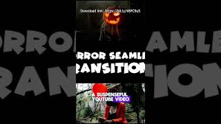 🔥 Horror Seamless Transitions  Premiere Pro 🔥 [upl. by Abagael]