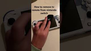 How to remove tv remote from nintendo switch memes funny comedy [upl. by Pearl]