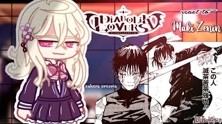 Diabolik Lovers react a Yui as Maki Zenin Gacha Club Jujutsu Kaisen • anime spoilers • 🇧🇷🇺🇸 [upl. by Atsirhcal311]