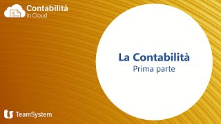 La contabilità prima parte [upl. by Airdnassac]