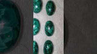 Ural malachite cabochon [upl. by Ty]