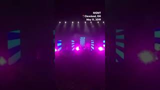 MGMT  Kids  Live in Cleveland OH 2019 [upl. by Htezil]