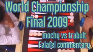 Backgammon World Championship 2009 Final  with Falafel commentary [upl. by Eelhsa]