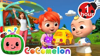 Wheels on the Bus Camper Van  More CoComelon Nursery Rhymes amp Kids Songs [upl. by Rennold842]