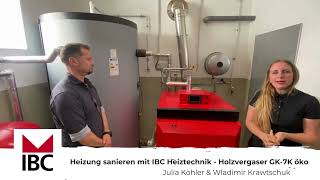 Live angeschaut Der 🔥 brandneue Holzvergaser von IBC aus Gusseisen mit bis zu 70 KfW Förderung [upl. by Nairbo]