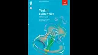 Allemanda 1st movt from Partita No 2 in D minor for Solo Violin BWV 1004 [upl. by Celio]